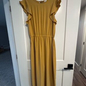 Wilfred Yellow Mustard Jumpsuit